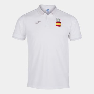 Polo Paseo COE blanco Joma