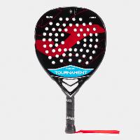 PALA DE PÁDEL TOURNAMENT FLEX NEGRO ROJO