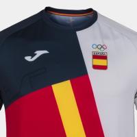 Camiseta Paseo roja-blanca COE Joma