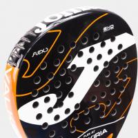 PALA DE PÁDEL VALKIRIA FLEX NEGRO NARANJA FLUOR
