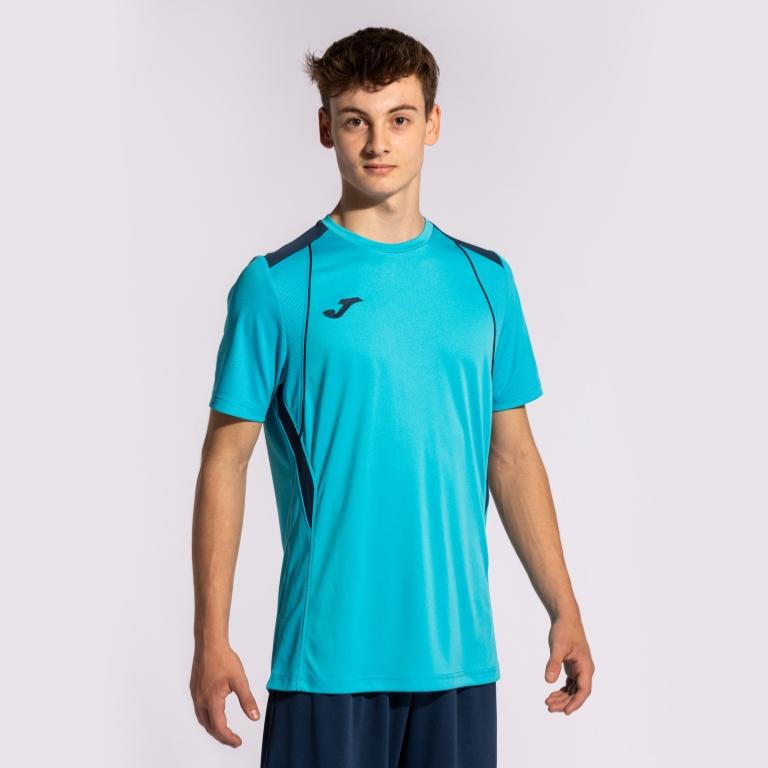 Joma Academy III Camiseta de Tenis Hombre - Fluor Turquoise